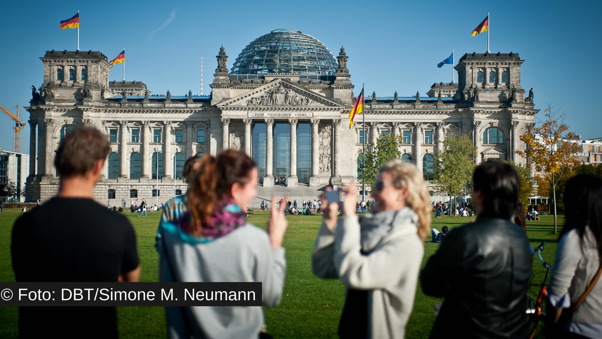 Besuch: Besichtigung des Deutschen Bundestages im Reichstagsgebäude