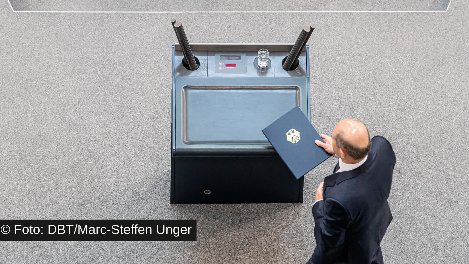 Rede: "Ein bisschen Lampenfieber ist ja auch gut"