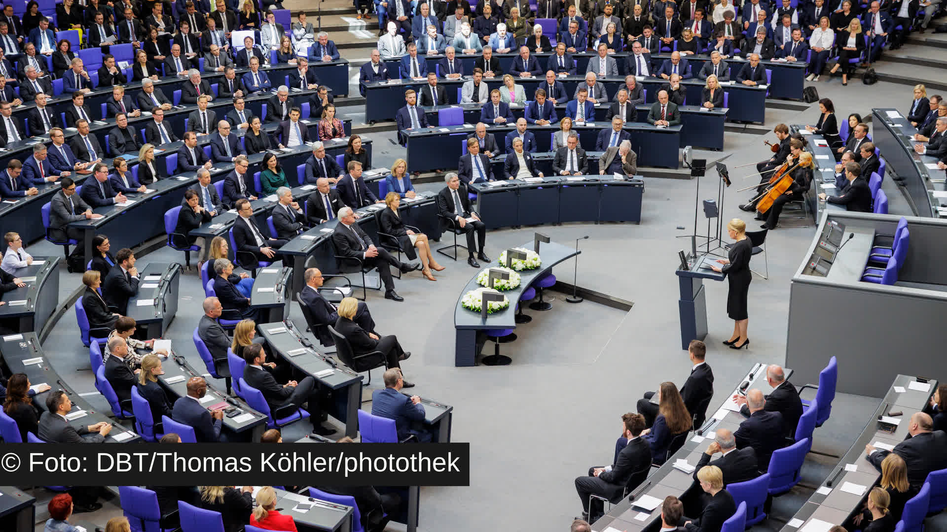 The Bundestag commemorated the end of the Second World War 80 years ago